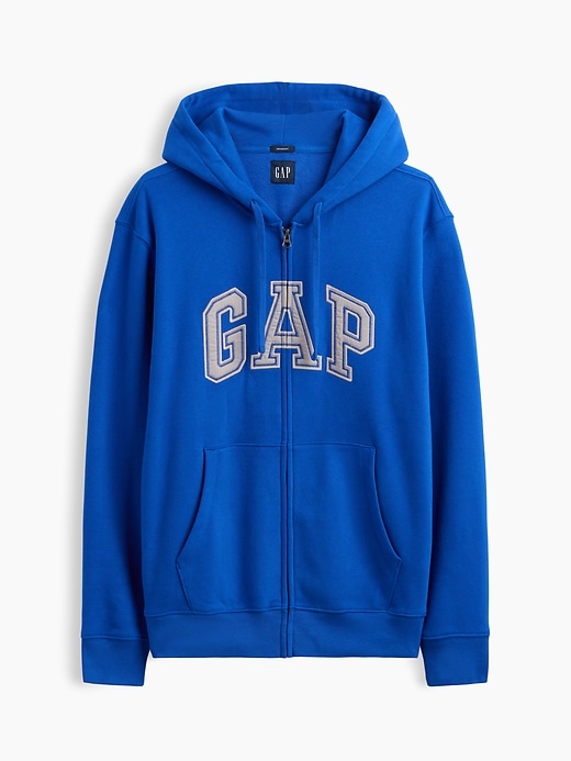 Image number 5 showing, Adult VintageSoft Arch Logo Zip Hoodie