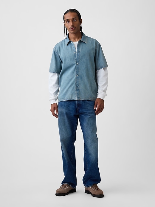 Image number 2 showing, Denim Relaxed Shirt