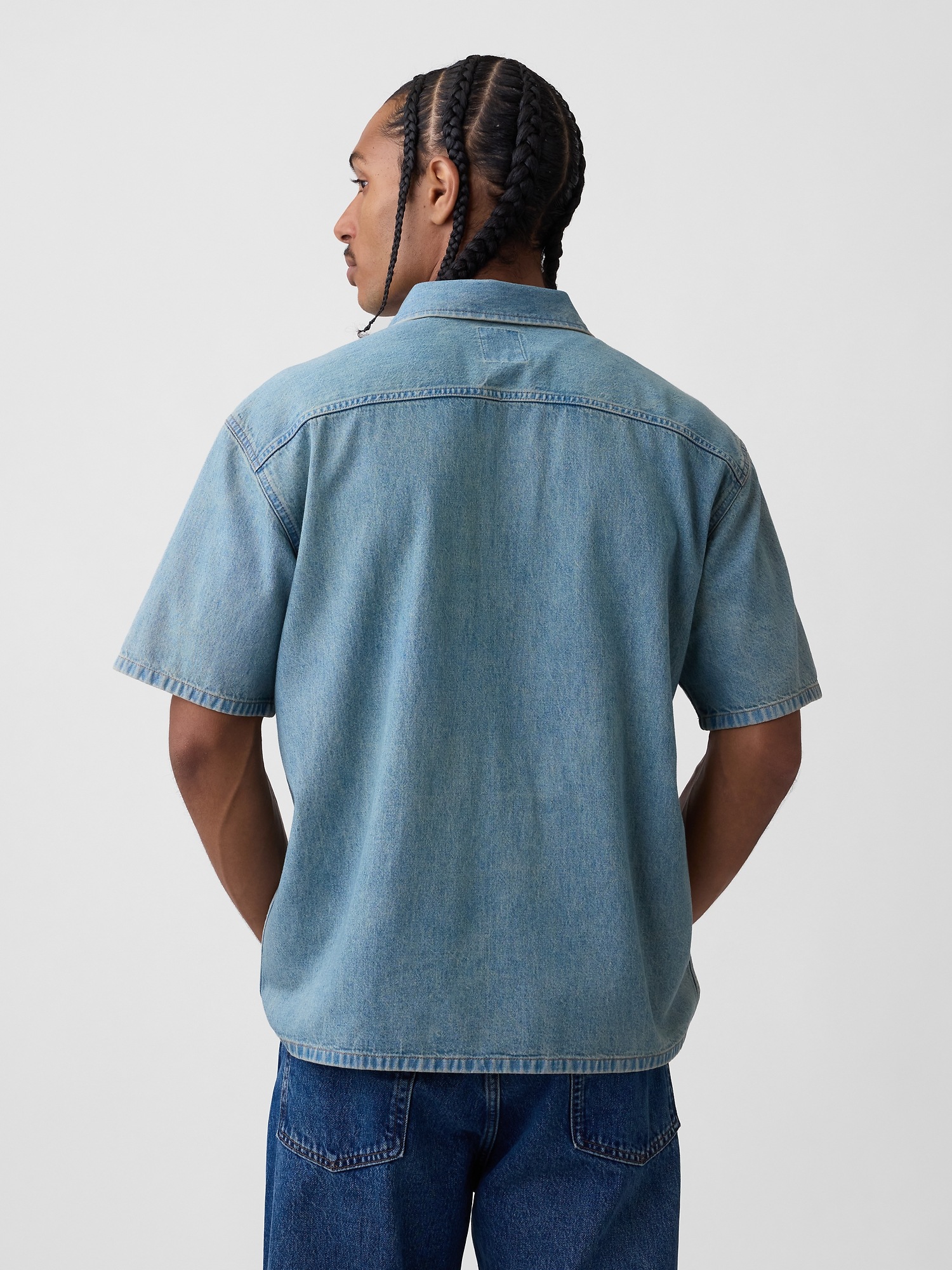 Denim Relaxed Shirt
