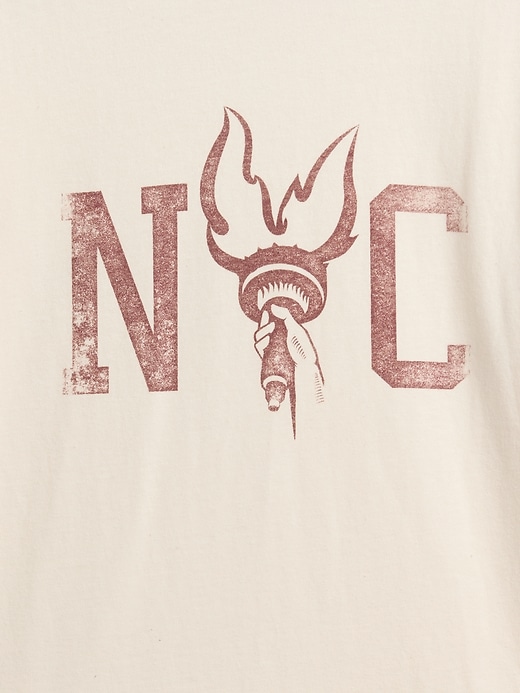 Image number 3 showing, Kids Relaxed New York Graphic Ringer T-Shirt