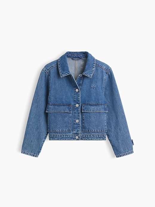 Image number 2 showing, Kids Denim Patch Pocket Jacket