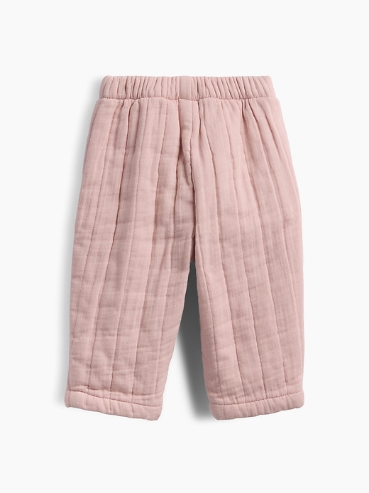 Image number 2 showing, Baby Quilted Pull-On Pants
