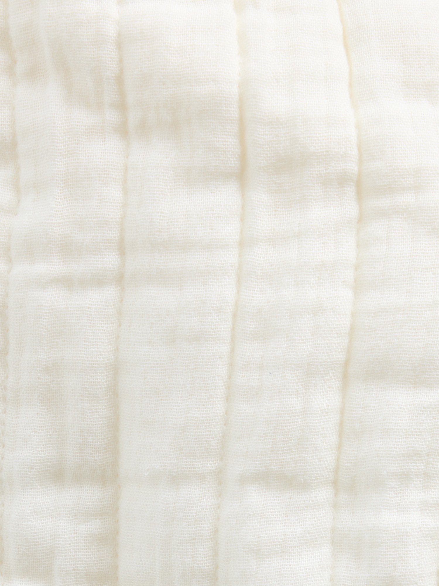Pantalon matelassé à taille élastique en gaze pour Béb