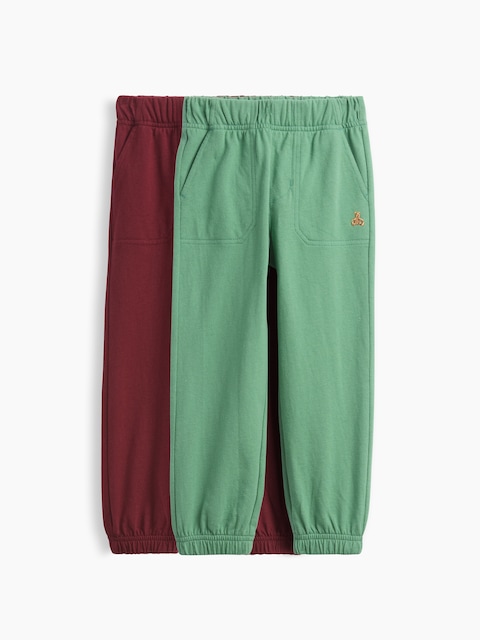 PANTALON DE JOGGING AGENCEZ À VOLONTÉ À TAILLE EXTENSIBLE POUR BÉBÉ ET TOUT-PETIT (PAQUET DE 2)