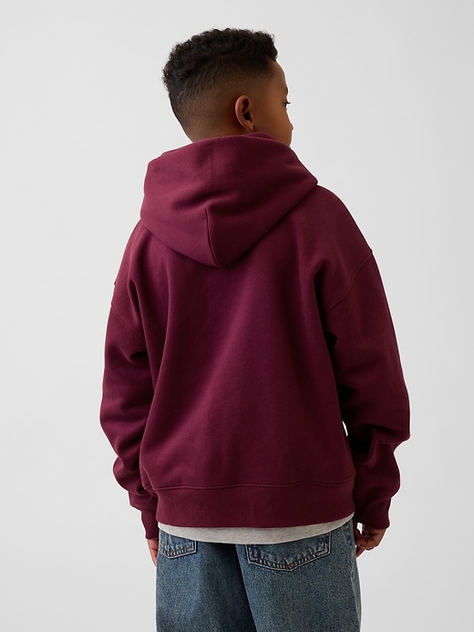 Image number 2 showing, Kids VintageSoft Relaxed Logo Hoodie