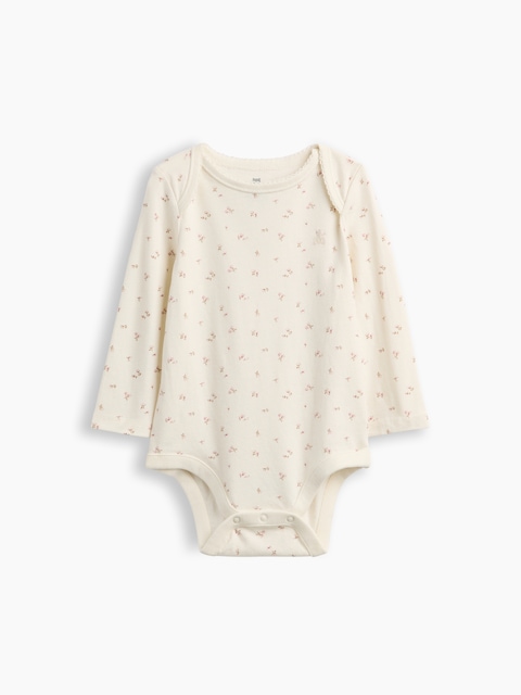 CACHE-COUCHE PREMIERS ESSENTIELS EN COTON BIOLOGIQUE À MOTIF POUR BÉBÉ