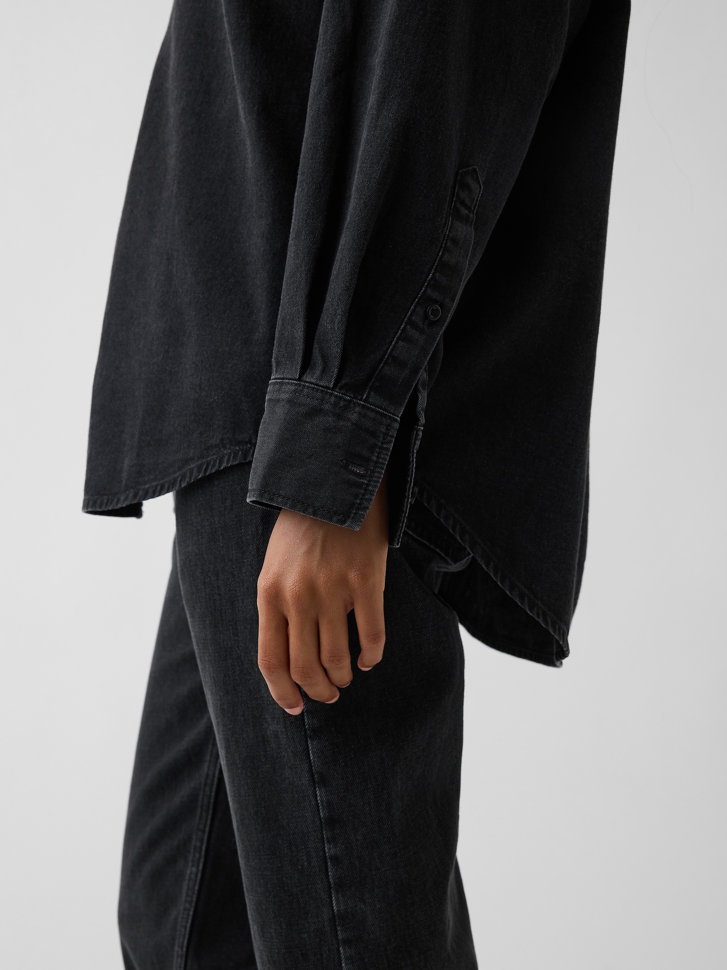 Denim Big Shirt