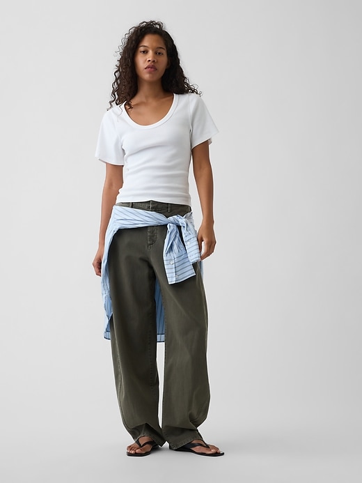 Image number 2 showing, Rib Scoop T-Shirt