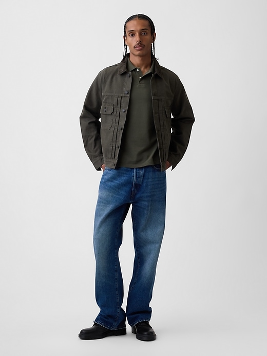 Image number 2 showing, Relaxed Pique Polo