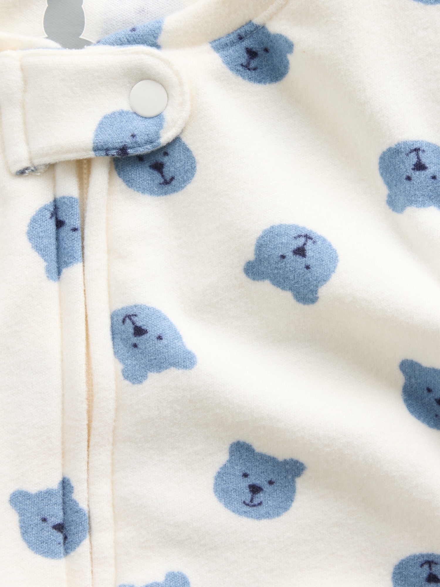 Une-pièce à pieds en tricot soyeux pour Béb