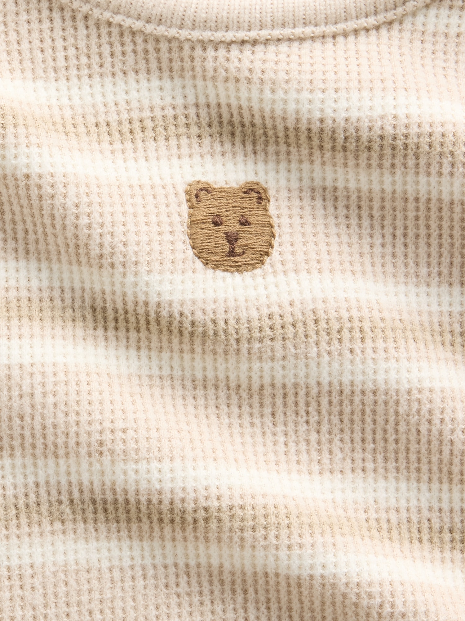 Ensemble en tricot gaufré soyeux pour Bébé