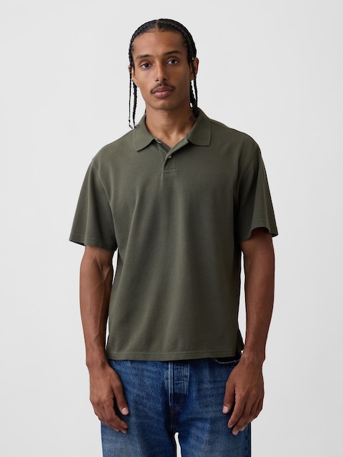 Relaxed Pique Polo