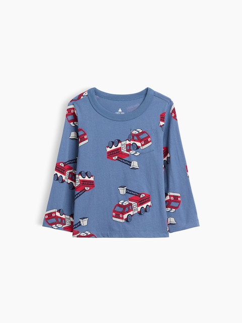 T-SHIRT À POCHE AGENCEZ À VOLONTÉ POUR BÉBÉ ET TOUT-PETIT