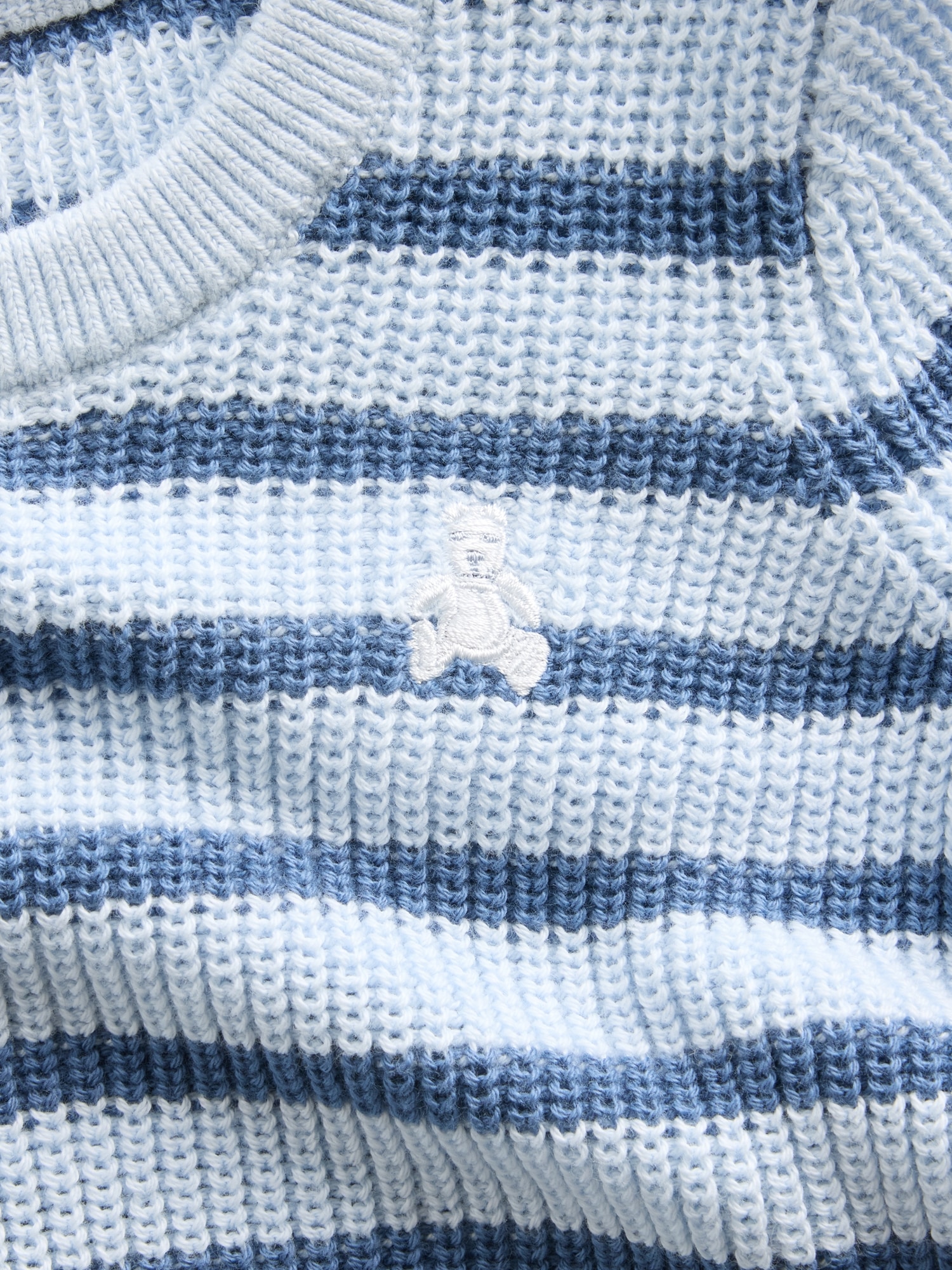 Ensemble avec chandail à rayures pour Béb