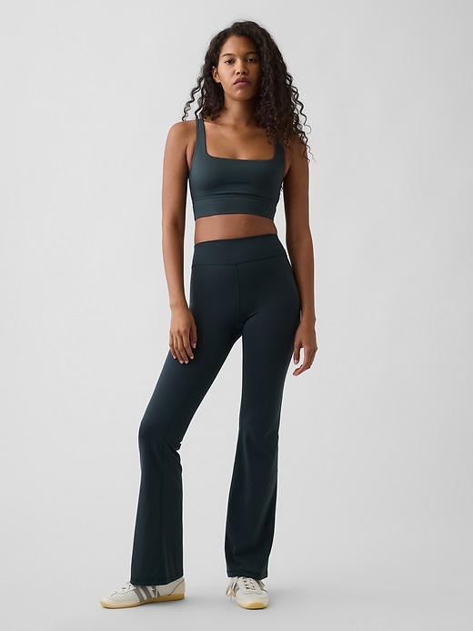 Image number 3 showing, GapFit Smooth Square-Neck Sports Bra