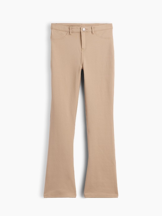 L'image numéro 2 présente Pantalon d’uniforme évasé en tricot point de Rome pour Enfant