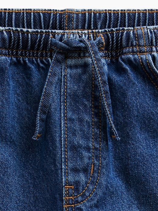 Image number 7 showing, Kids Low Rise Bow Easy Baggy Jeans