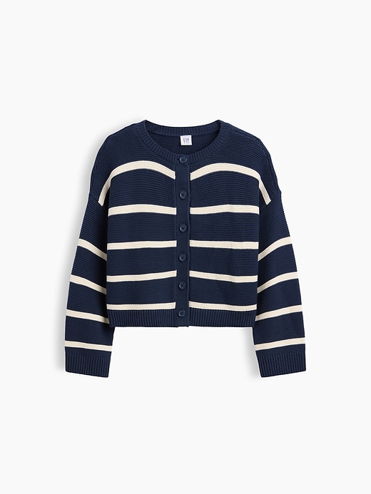Image number 2 showing, Kids Oversized Boxy Cardigan Sweater
