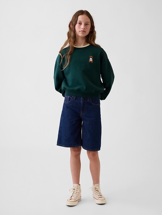 Image number 2 showing, Kids VintageSoft Wedge Sweatshirt