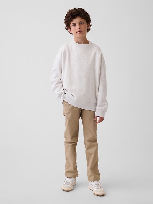 L'image numéro 6 présente Kaki d’uniforme étroit moderne pour Enfant
