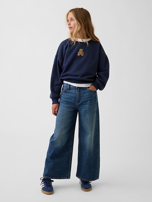 Image number 2 showing, Kids VintageSoft Wedge Sweatshirt