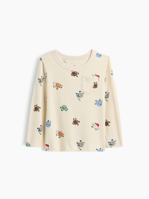 T-SHIRT À POCHE AGENCEZ À VOLONTÉ POUR BÉBÉ ET TOUT-PETIT