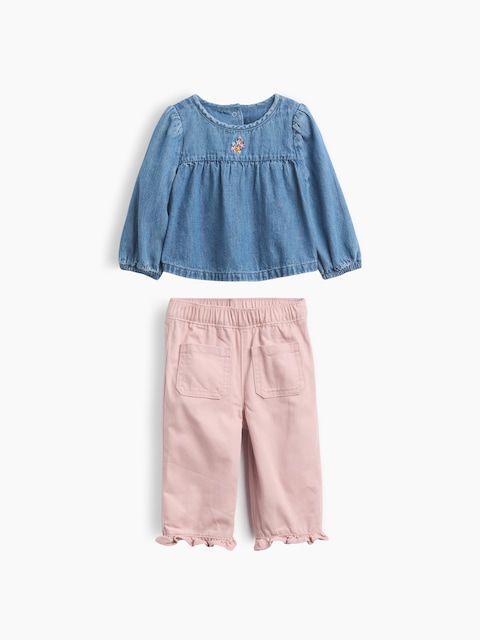 Baby Denim Outfit Set