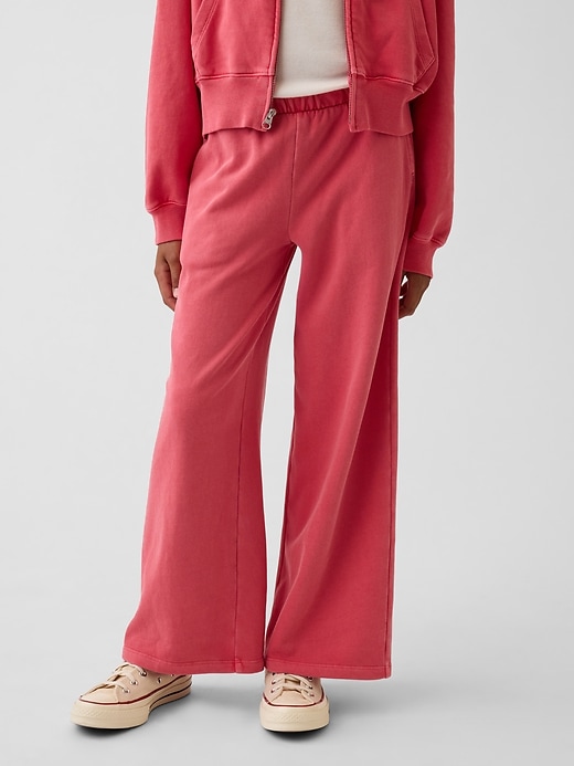 Image number 3 showing, Kids VintageSoft Terry Baggy Sweatpants