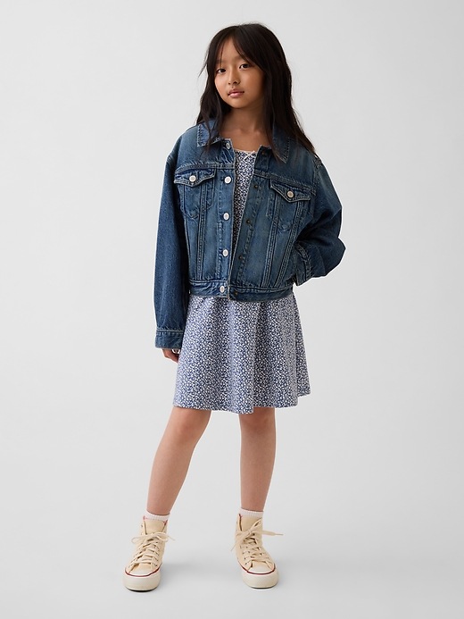 L'image numéro 4 présente Robe en jersey pour Enfant