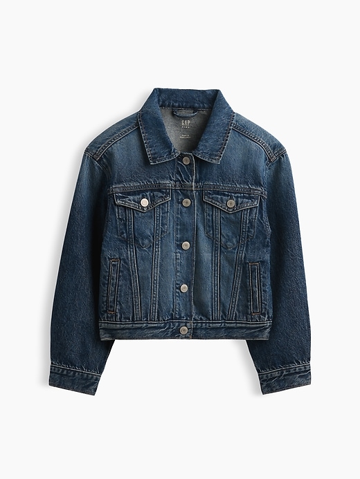 L'image numéro 2 présente Veste en denim emblématique pour Enfant
