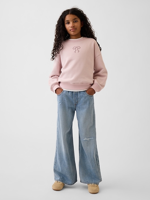 Image number 2 showing, Kids VintageSoft Wedge Sweatshirt