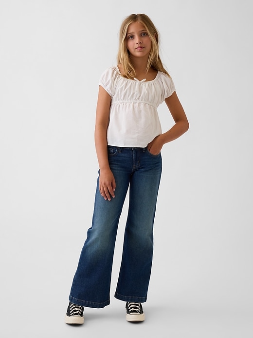 Image number 4 showing, Kids Puff-Sleeve Top