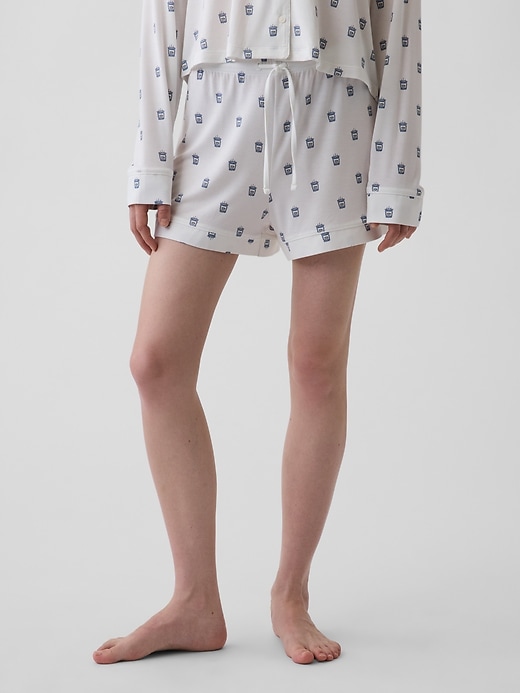 Image number 2 showing, Softest Modal PJ Shorts