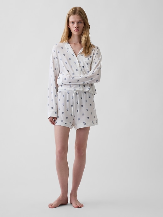 Image number 1 showing, Softest Modal PJ Shorts