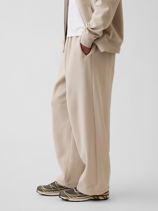 L'image numéro 3 présente Pantalon ballon en coton ouaté VintageDoux