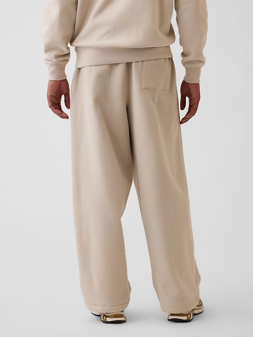 L'image numéro 4 présente Pantalon ballon en coton ouaté VintageDoux
