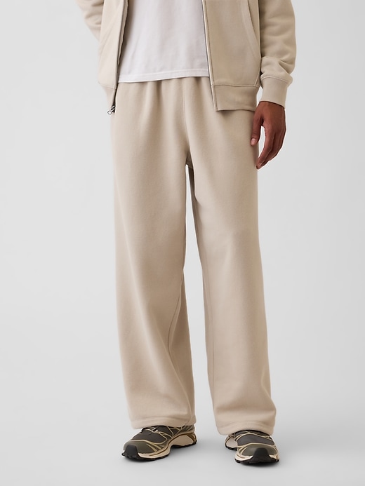 L'image numéro 2 présente Pantalon ballon en coton ouaté VintageDoux