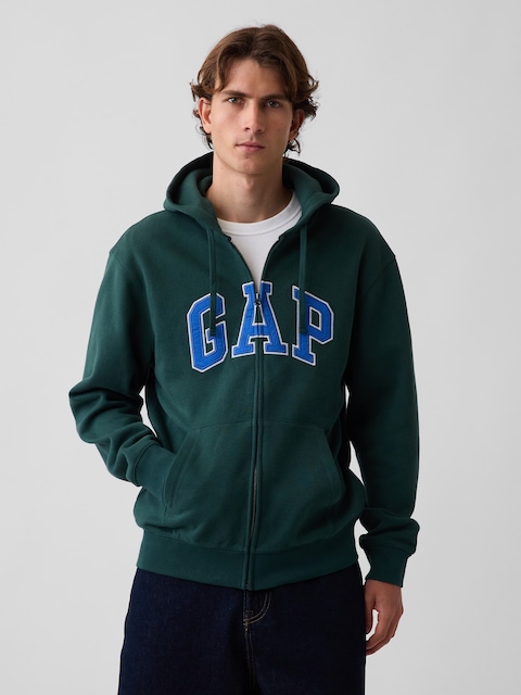 Adult VintageSoft Arch Logo Zip Hoodie