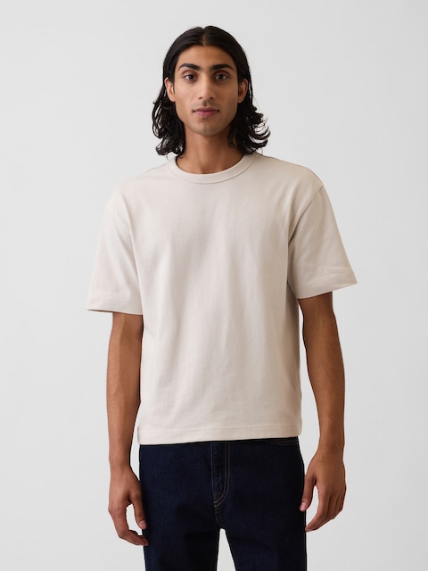 Adult Heavyweight Crop T-Shirt