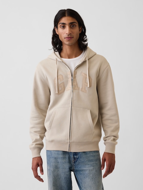 Adult VintageSoft Arch Logo Zip Hoodie