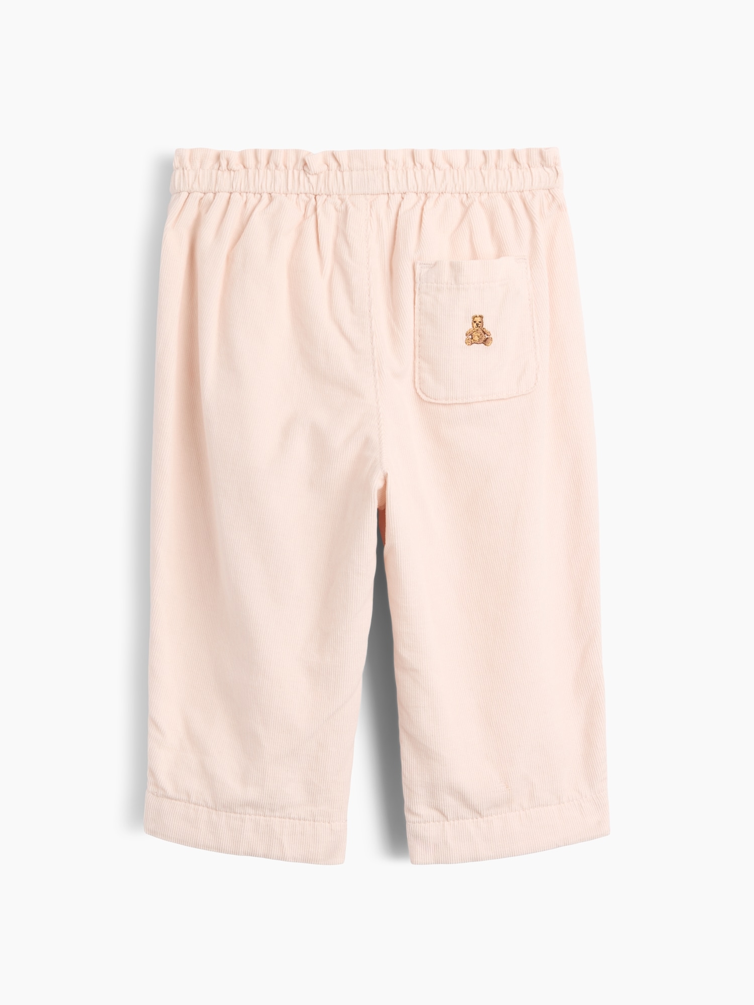 Pantalon en velours côtelé à taille extensible pour Bébé