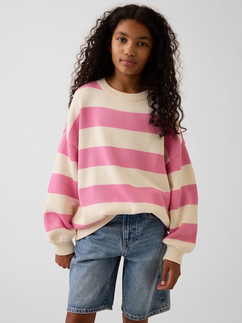 CHANDAIL SURDIMENSIONNÉ 100 % COTON POUR ENFANT