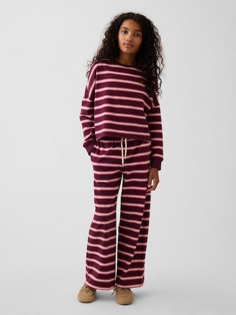 Kids Heavyweight Wide-Leg Pants