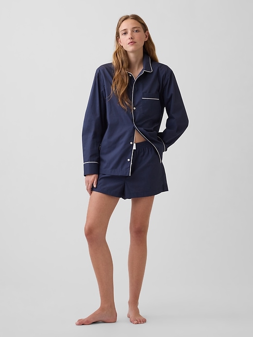 L'image numéro 2 présente Chemise de pyjama en popeline PureDouceur