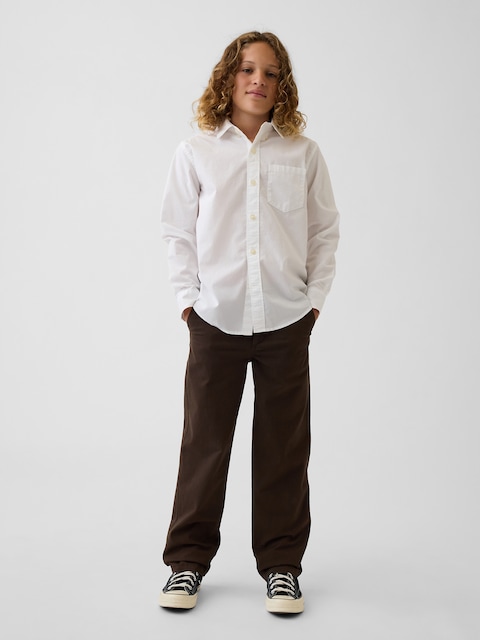 KAKI AMPLE MODERNE D'UNIFORME POUR ENFANT