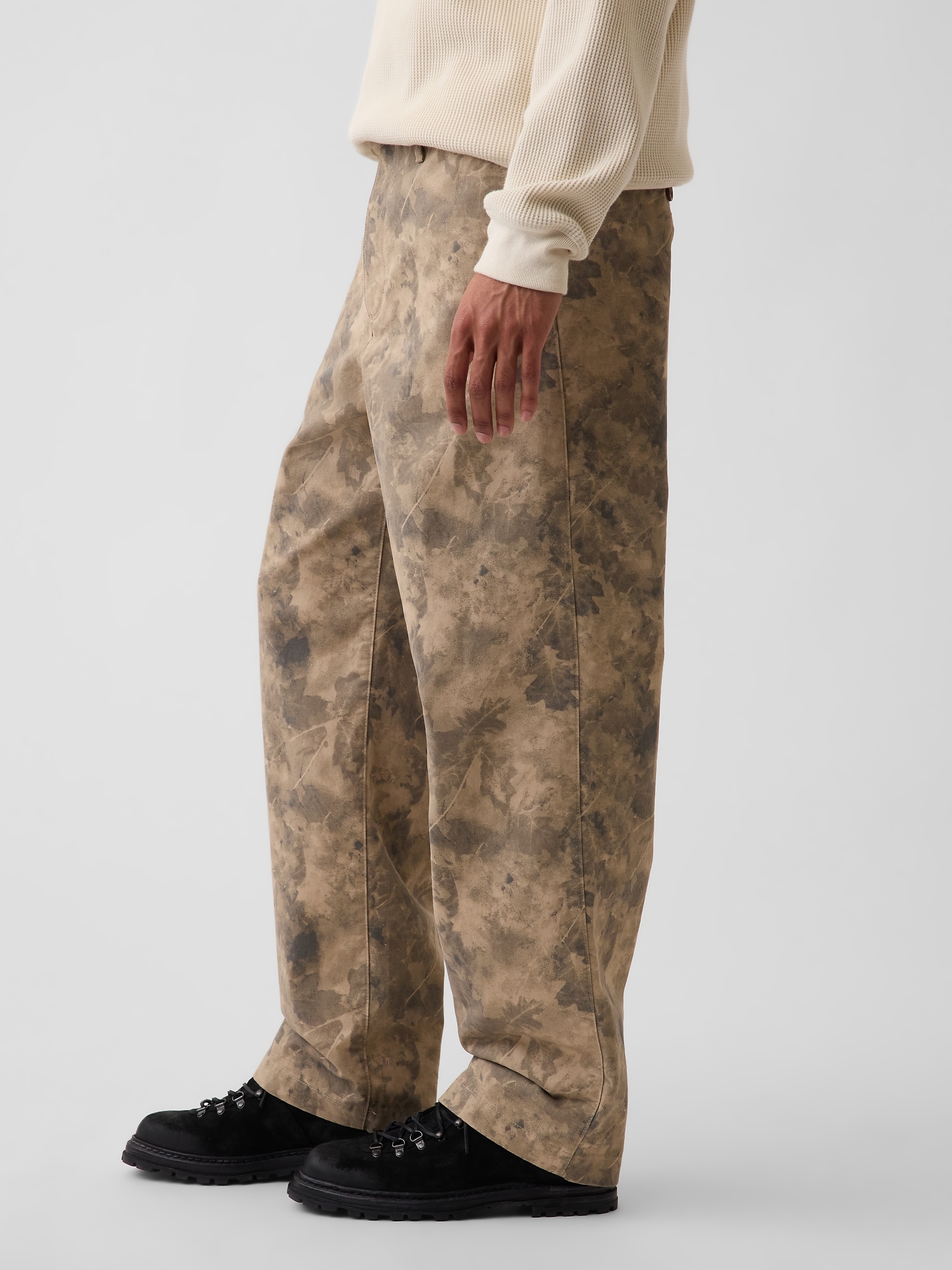 Heavyweight Twill Baggy Khakis