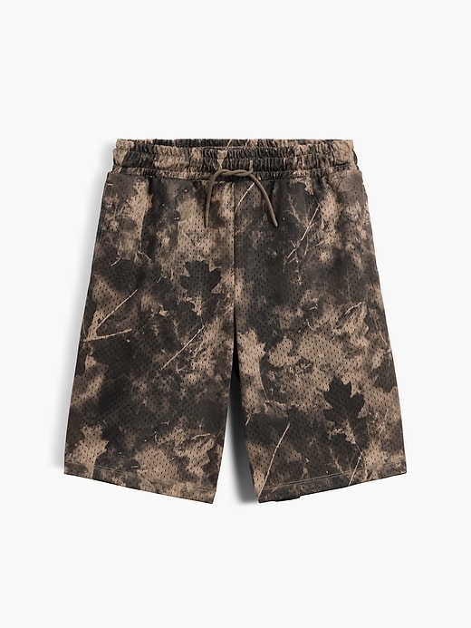 L'image numéro 2 présente Short de sport en maille pour Enfant, entrejambe de 20 cm