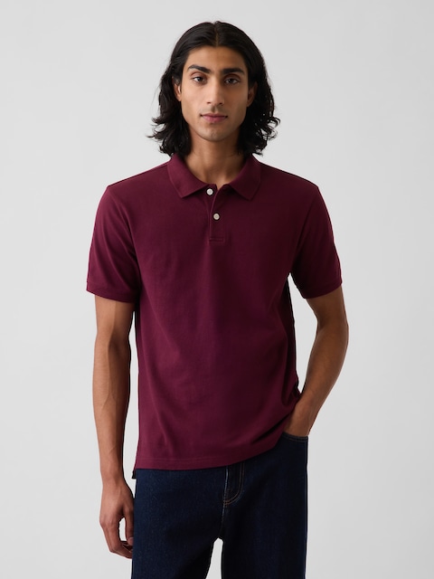 Pique Polo Shirt