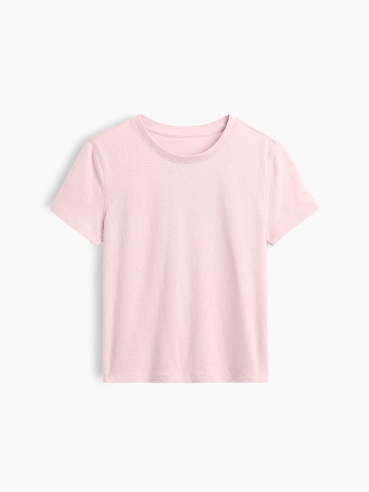 L'image numéro 4 présente T-shirt authentique rétréci en 100 % coton