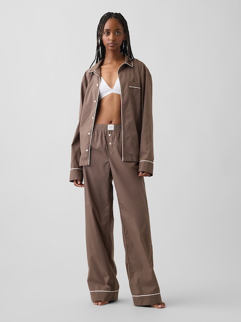 Poplin PJ Pants